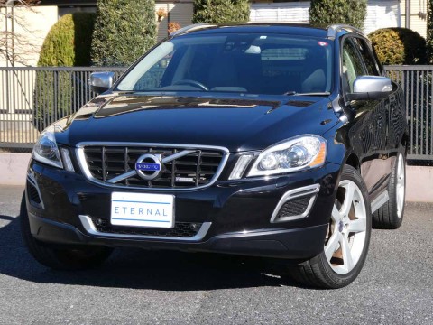 2010年モデル　ボルボ XC60 T6 Rデザイン オニキスブラックメタリックサムネイル