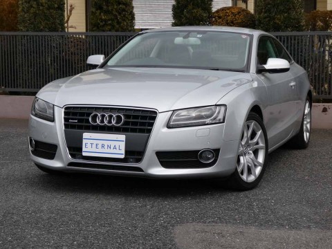 2011年モデル　アウディ A5 2.0 TFSI クワトロ アイスシルバーメタリックサムネイル