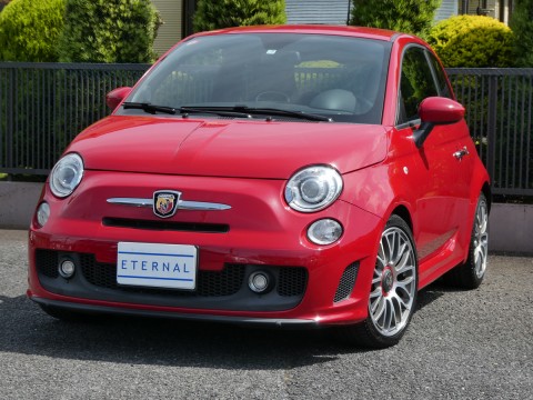 2011年モデル　アバルト500 左 MT パソドブレレッドサムネイル
