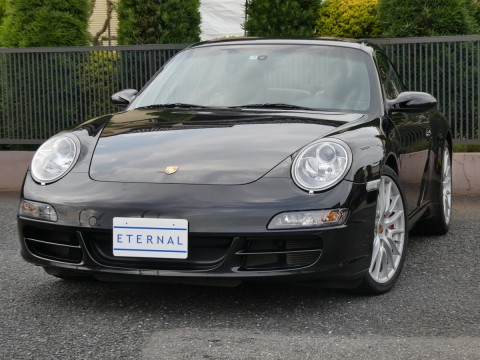 2007年モデル　ポルシェ911 カレラS（997）バサルトブラックメタリックサムネイル