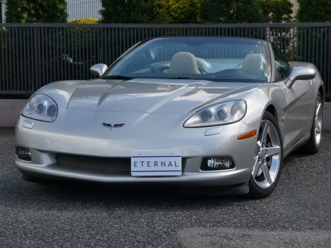 2006年モデル　シボレーC6 コンバーチブル マシーンシルバーサムネイル