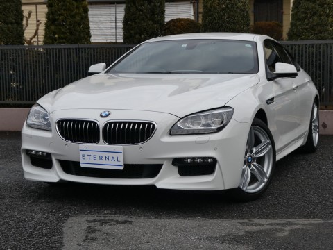 2013年モデル　BMW 640i グランクーペ Mスポーツ　アルピンホワイトサムネイル