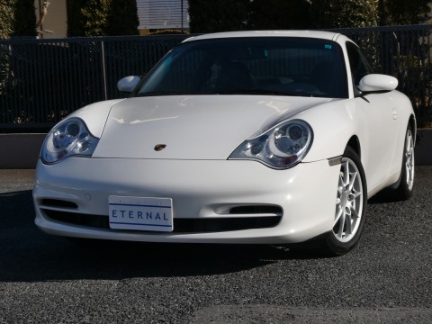 2004年モデル　ポルシェ 911カレラ4 996後期型 キャララホワイトサムネイル