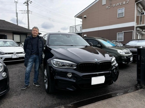 BMW X6納車です!(^^)!サムネイル
