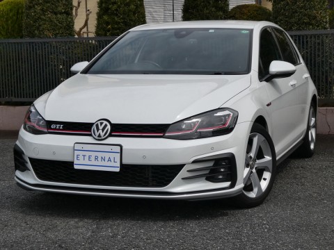 2018年モデル　フォルクスワーゲン ゴルフ GTi 後期 オリックスホワイトパールエフェクトサムネイル