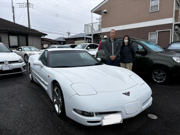 コルベットC5のご納車です!(^^)!サムネイル