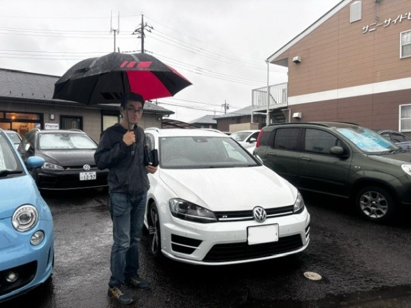 ゴルフRヴァリアントのご納車です!(^^)!サムネイル